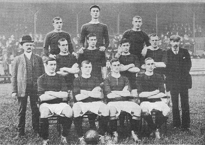 1904―1905年シーズン当時のマンチェスター・ユナイテッド