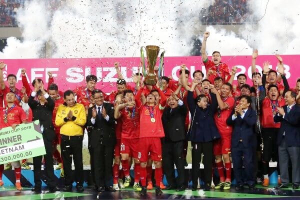 2018スズキカップを制覇したベトナム代表