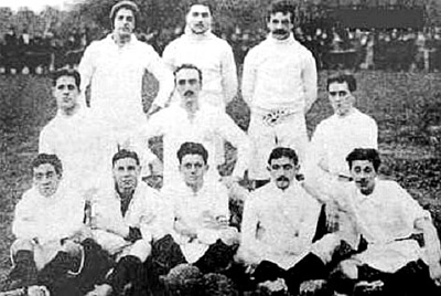 1911年当時のオリンピック・マルセイユ