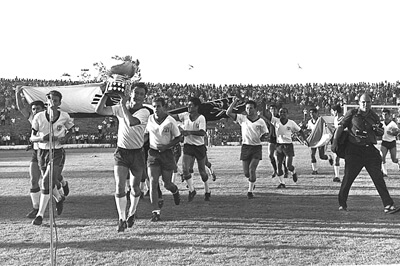 1964年のアジアカップを制したイスラエル代表
