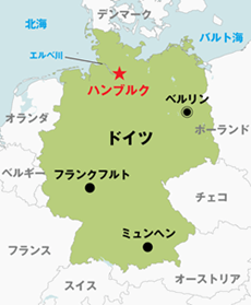ハンブルク地図