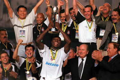 2000年のFIFA世界クラブ選手権で優勝したコリンチャンス