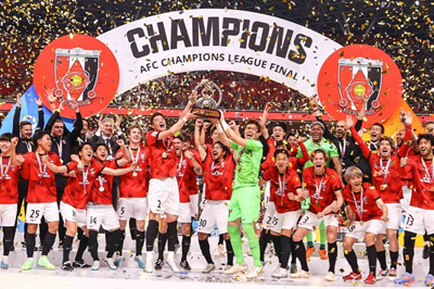 ACL2022で優勝した浦和レッズ
